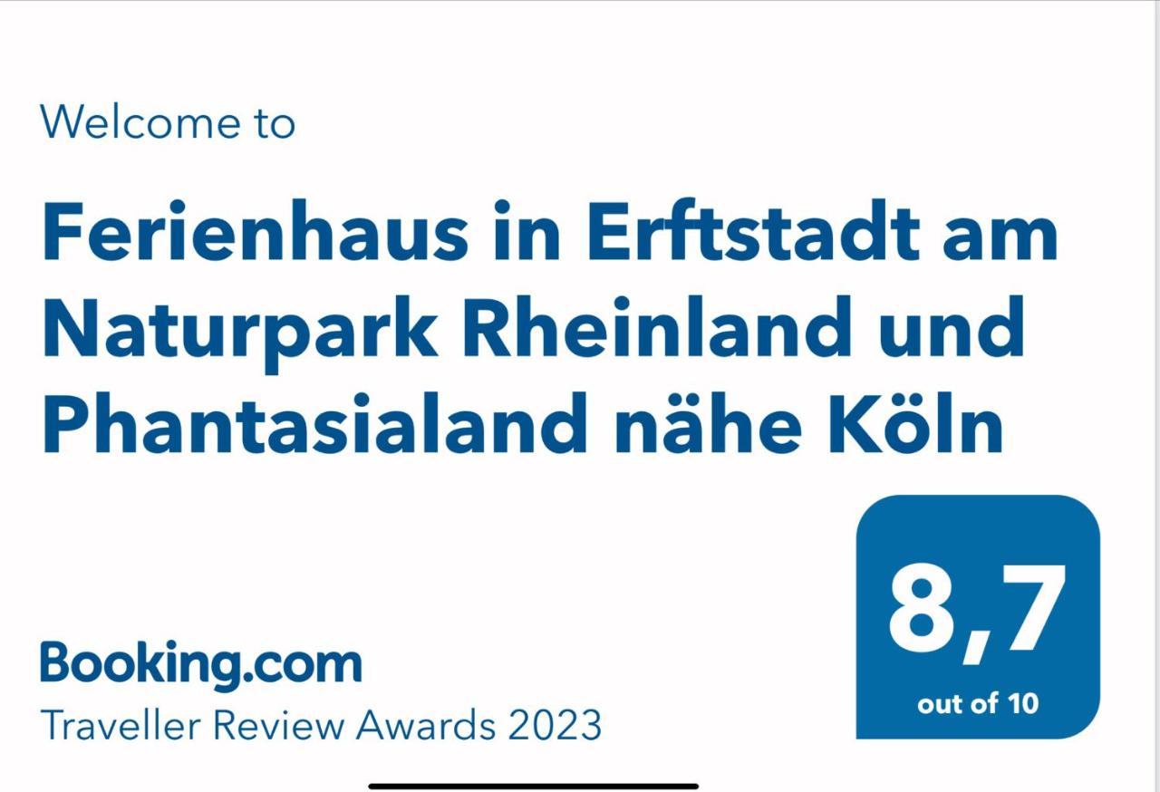 Ferienhaus In Erftstadt Am Naturpark Rheinland Und Phantasialand Nahe Koln Extérieur photo